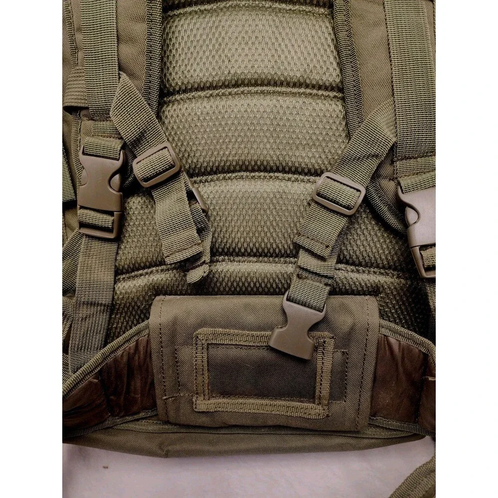 Fox Tactical Green Canvas Backpack Advanced 3-Day Combat Pack 13x23 Inch